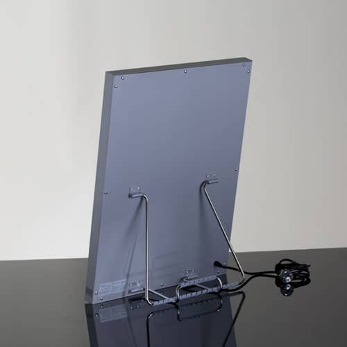 supporto pieghevole specchio da tavolo