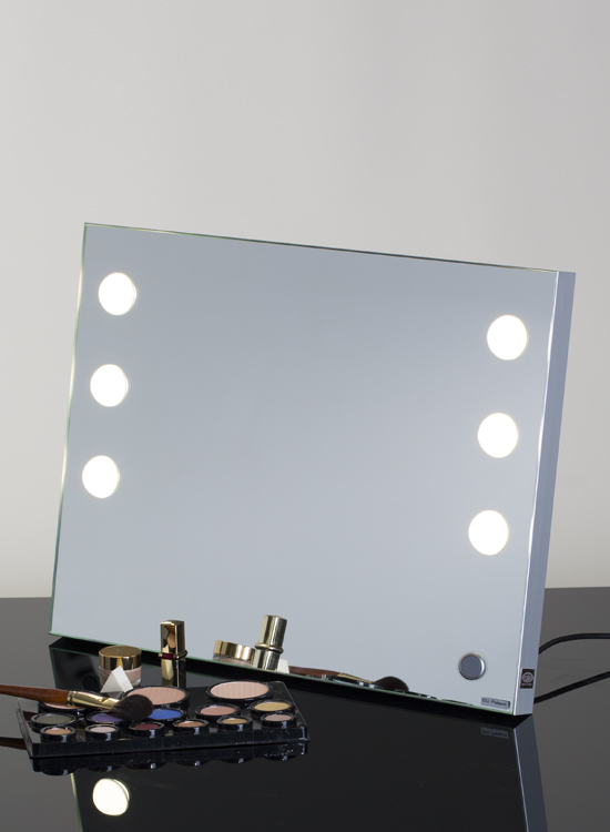 Specchio trucco da tavolo professionale con luci led