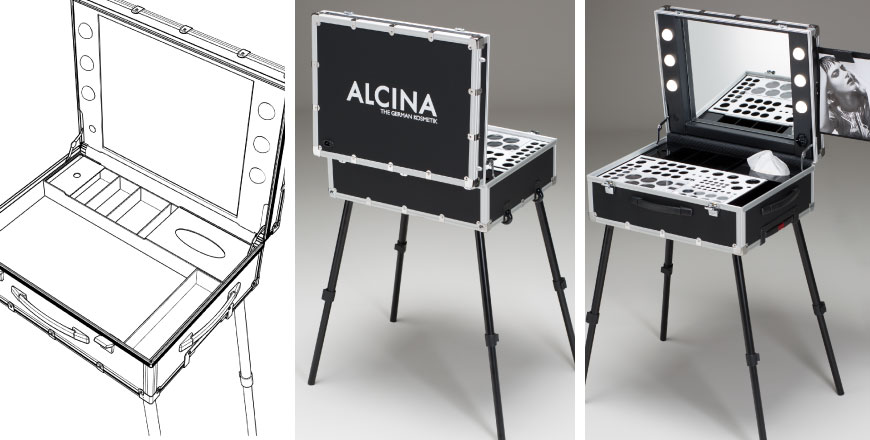 valigia trucco custom per Alcina